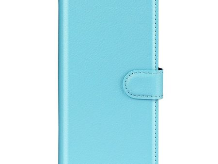 Xiaomi Poco F4 GT Litchi Læder Cover m. Pung - Lyseblå Online Sale