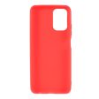 Xiaomi Poco M5S   Redmi Note 10S Fleksibelt Mat Plastik Cover - Rød Cheap