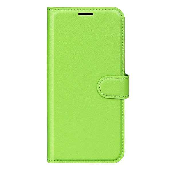 Xiaomi 13T   13T Pro Litchi Læder Cover m. Pung - Grøn For Discount