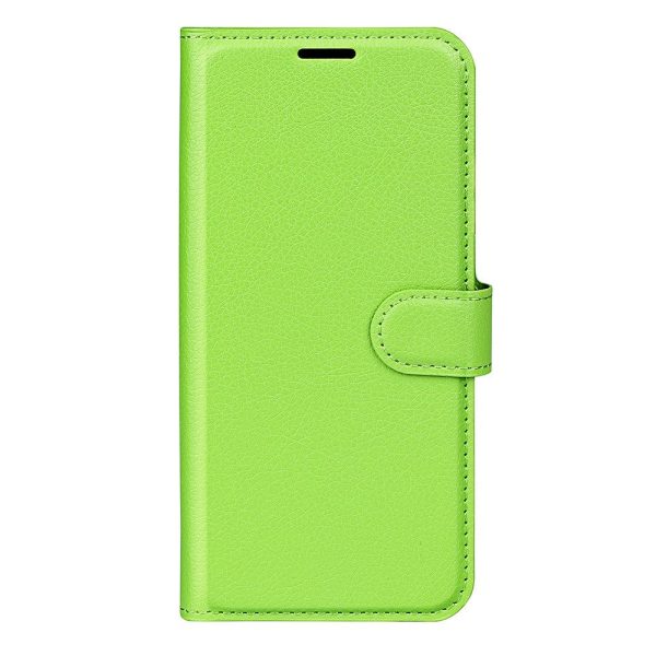 EIDERWOOD Xiaomi 14T Litchi Læder Cover m. Pung - Grøn Online Hot Sale