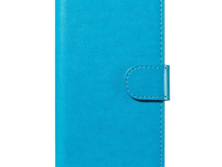 Xiaomi Redmi 12C Læder Cover m. Pung og Strop - Blå Online Hot Sale