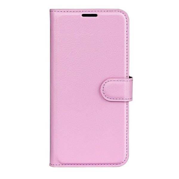 EIDERWOOD Xiaomi 14T Litchi Læder Cover m. Pung - Lyserød Online now