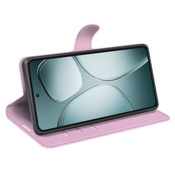 EIDERWOOD Xiaomi 14T Litchi Læder Cover m. Pung - Lyserød Online now