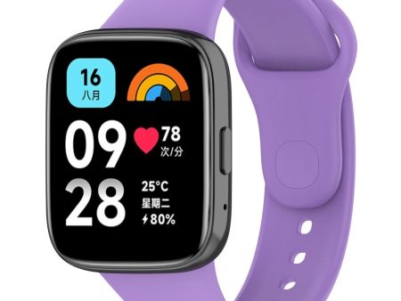 Xiaomi Redmi Watch 3 Active Silikone Rem - Lilla Fashion