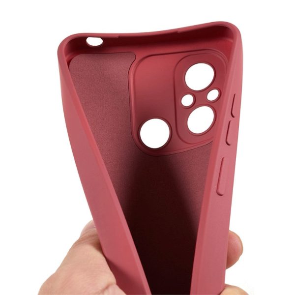 Xiaomi Redmi 12C Fleksibelt Plastik Cover - Rustrød on Sale