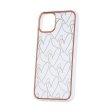 Xiaomi 12T   12T Pro Hybrid Plastik Cover m. Holografisk Print - Hjerter Motiv - Gennemsigtig Online now