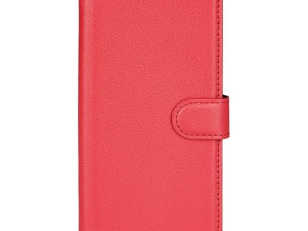 Xiaomi Poco F4 GT Litchi Læder Cover m. Pung - Rød Sale