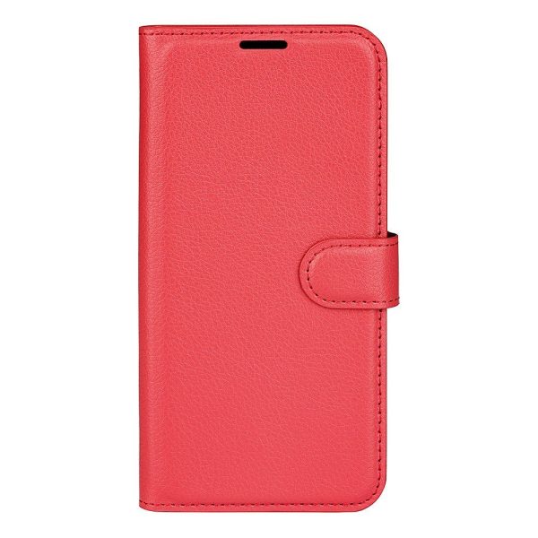 EIDERWOOD Xiaomi 14T Litchi Læder Cover m. Pung - Rød Cheap