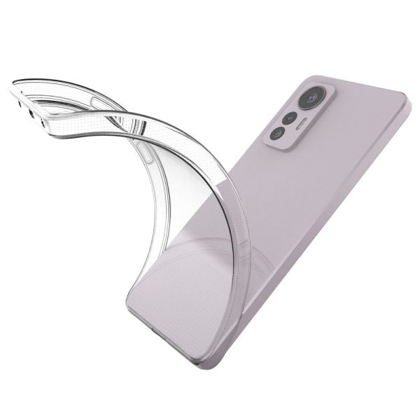 Xiaomi 12 Lite Fleksibelt Plastik Cover - Gennemsigtig Fashion