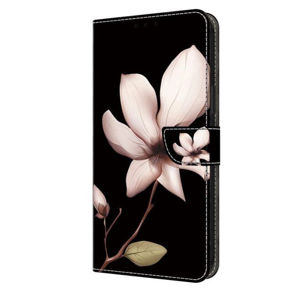 Xiaomi 13T   13T Pro Læder Cover m. Pung & Print - Blomst Online now