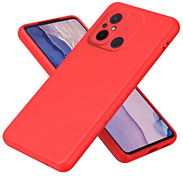 Xiaomi Redmi 12C Plastik Cover - Rød Hot on Sale