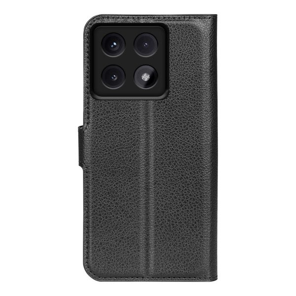 EIDERWOOD Xiaomi 14T Litchi Læder Cover m. Pung - Sort For Cheap