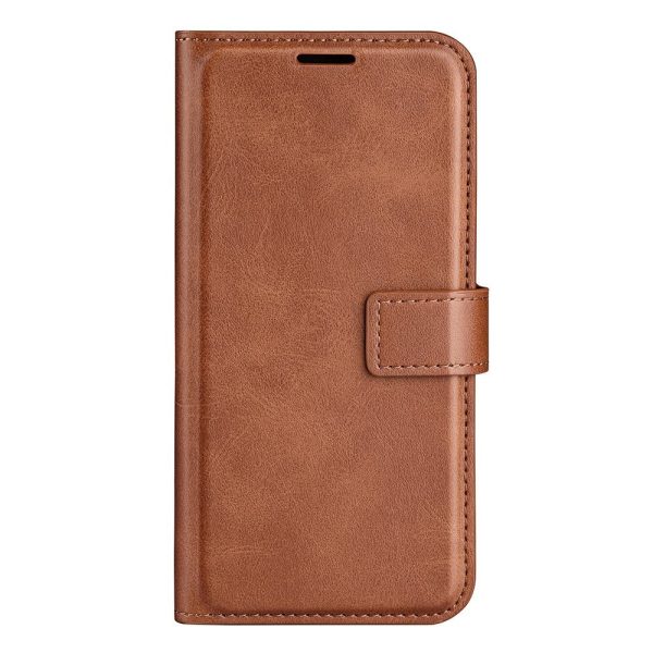 Xiaomi Redmi Note 11 Pro+ (Plus) Læder Cover m. Kortholder & Magnetisk Luk - Brun on Sale