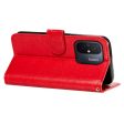 Xiaomi Redmi 12C Læder Cover m. Pung og Strop - Rød Online now