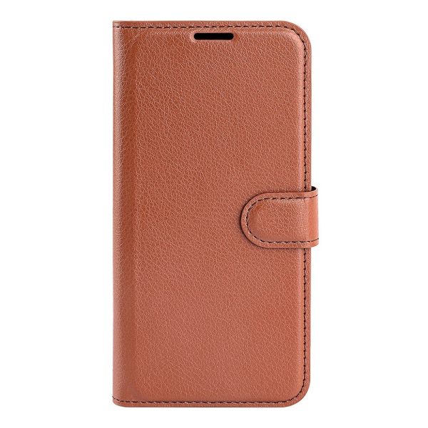 EIDERWOOD Xiaomi 14T Litchi Læder Cover m. Pung - Brun Fashion