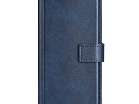 Xiaomi Redmi Note 11 Pro+ (Plus) Læder Cover m. Kortholder & Magnetisk Luk - Blå For Cheap