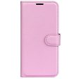 Xiaomi Poco F4 Litchi Læder Cover m. Pung - Lyserød Online Hot Sale