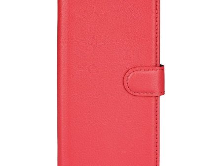 Xiaomi 13T   13T Pro Litchi Læder Cover m. Pung - Rød on Sale