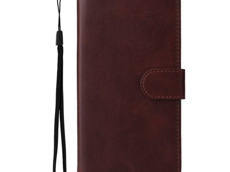 Xiaomi Poco F4 Læder Cover m. Pung & Strop - Brun Discount