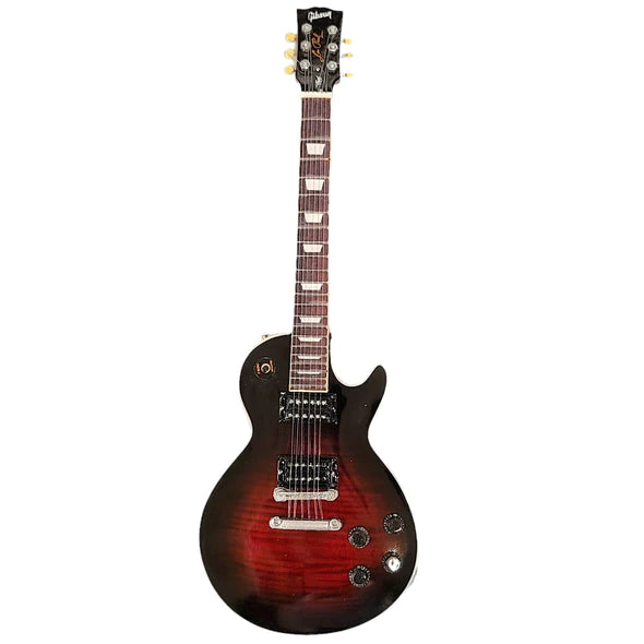 Axe Heaven GG-125 Slash Gibson Les Paul Standard 1:4 Scale Mini Guitar Model (Vermillion Burst) on Sale