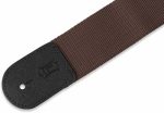 Levy s M8POLY-BRN Polypropylene Guitar Strap - 2  (Brown) Sale