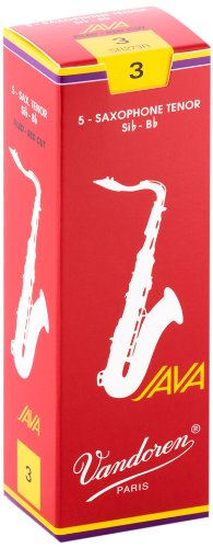 Vandoren SR273R Tenor Sax JAVA Red Reeds Strength 3 (Box of 5) Cheap