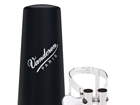 Vandoren LC53SP M O Ligature and Plastic Cap for Alto Clarinet (Silver Plated Finish) Sale