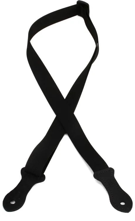 Levy s M23P Polyester Guitar Strap - 1  (Black) Fashion