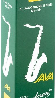 Vandoren SR2725 Tenor Sax JAVA Reeds Strength 2.5 (Box of 5) Hot on Sale