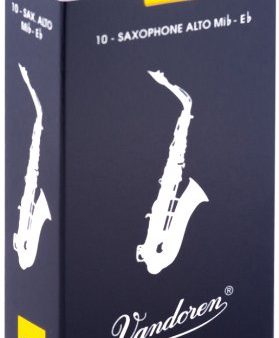 Vandoren SR2115 Alto Sax Traditional Reeds Strength 1.5 (Box of 10) For Sale