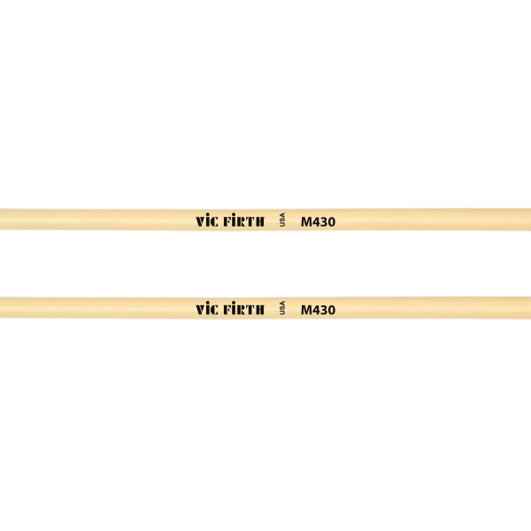 Vic Firth M430 Articulate Series Keyboard Mallet 1  Lexan Round (Clear) Discount