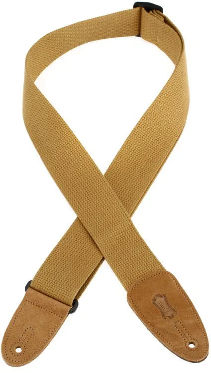 Levy s MC8 Cotton Guitar Strap - 2  (Tan) Online Hot Sale