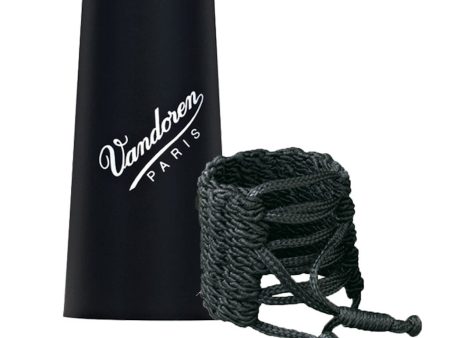 Vandoren LC35P Klassik Ligature and Plastic Cap for Bb German Clarinet w 3 Interchangeable Pressue Plates Supply