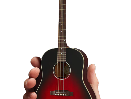 Axe Heaven GG-633 Slash Gibson J-45 Acoustic 1:4 Scale Mini Guitar Model (Vermillion Burst) Discount