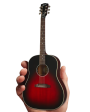 Axe Heaven GG-633 Slash Gibson J-45 Acoustic 1:4 Scale Mini Guitar Model (Vermillion Burst) Discount