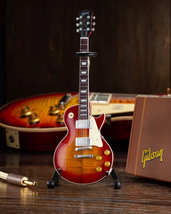 Axe Heaven GG-120  Gibson 1959 Les Paul Standard 1:4 Scale Mini Guitar Model (Cherry Sunburst) Online