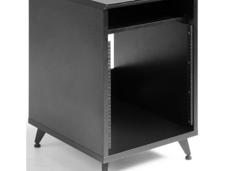 Gator Frameworks GFW-ELITEDESKRK-BLK Elite Furniture Series 10U Studio Rack Table (Black Finish) Supply