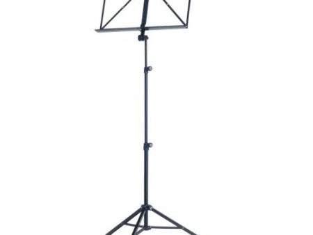 K&M 10065 3-Piece Folding Music Stand w Wide Desk (Black) Cheap