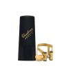 Vandoren LC56AP M O Ligature And Plastic Cap For Soprano Saxophone (Aged Gold Finish) Sale