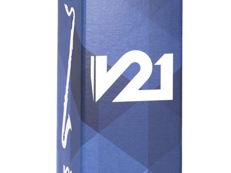 Vandoren CR824 Bass Clarinet V21 Reeds Strength 4 (Box of 5) For Discount