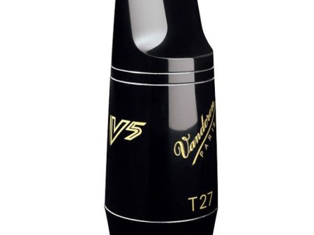 Vandoren SM425 V5 T27 Tenor Saxophone Mouthpiece (Black Ebonite) Fashion