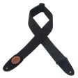 Levy s MSSC8 Guitar Strap Classics Series - 2  (Black) Online Hot Sale