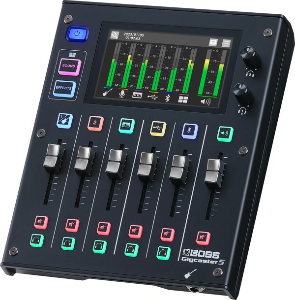 Boss GCS-5 5 Channel Recording   Streaming Mixer Hot on Sale