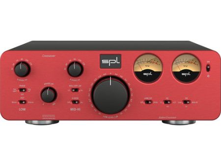 SPL CROSSOVER Active Analog 2-Way Crossover for Pro Audio and Hi-Fi Applications (Red) Cheap