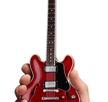 Axe Heaven GG-320 Gibson ES-335 1:4 Scale Mini Guitar Model (Faded Cherry) Supply