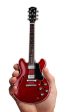 Axe Heaven GG-320 Gibson ES-335 1:4 Scale Mini Guitar Model (Faded Cherry) Supply