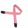 Levy s M8POLY-PNK Polypropylene Guitar Strap - 2  (Pink) Fashion