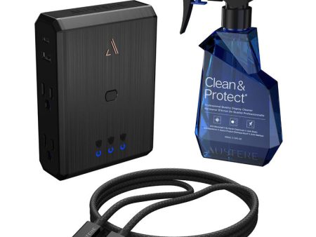 Austere 3S-COL4-2.5M Surge Protector, 2.5m HDMI Cable and Screen Cleaner Supply