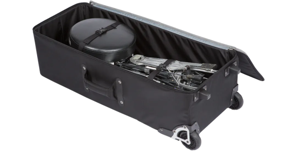 SKB 1SKB-SH3714W Soft Sided Mid-Sized Drum Hardware Case With Wheels For Sale