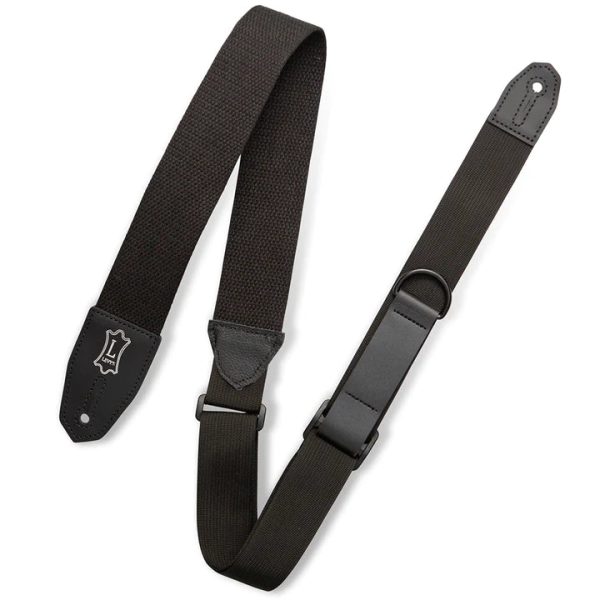 Levy’s MRHC Right Height Cotton Guitar Strap - 2.5  (Black) Online